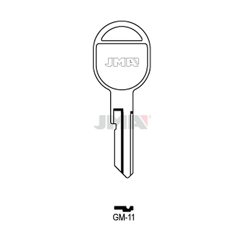 Clé plate acier GM-11