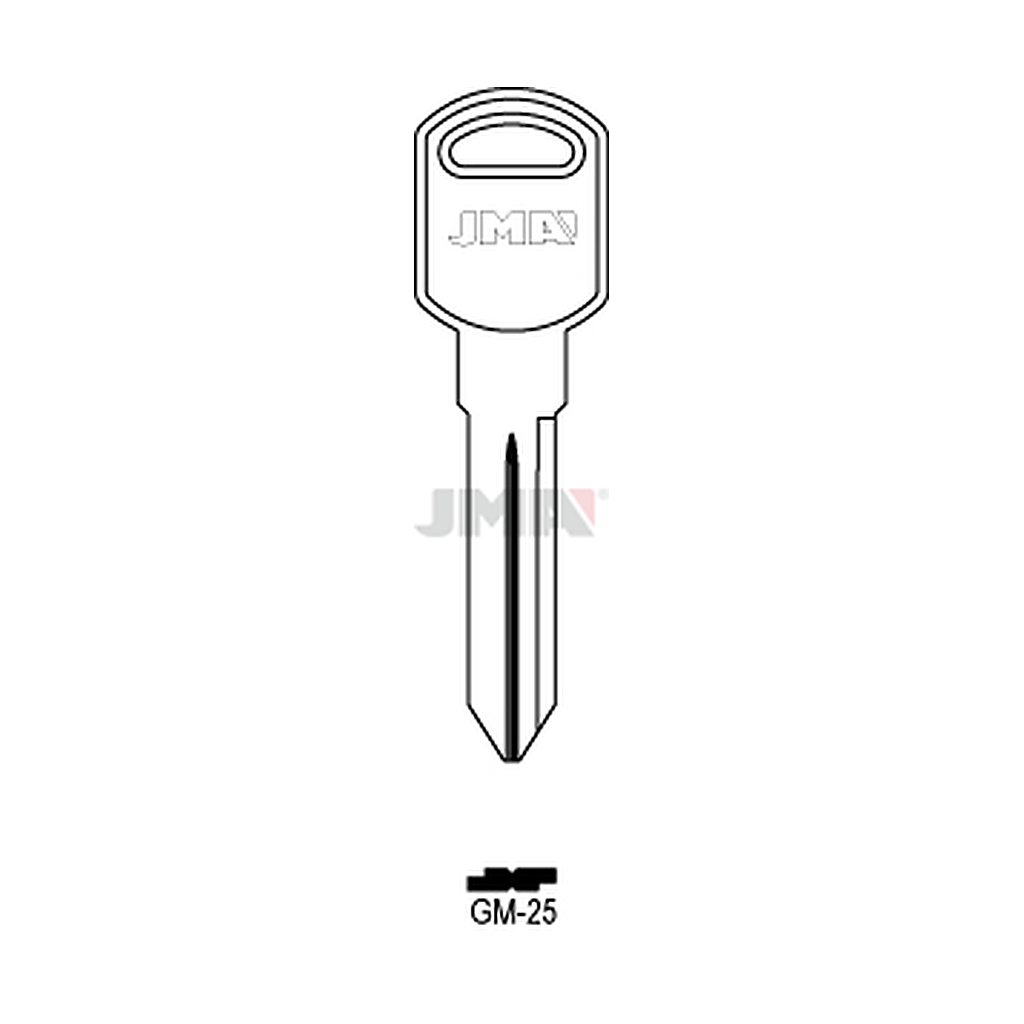 Clé plate acier GM-25