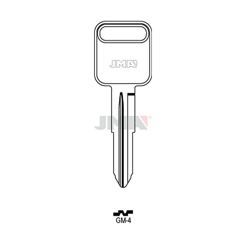 Clé plate acier GM-4