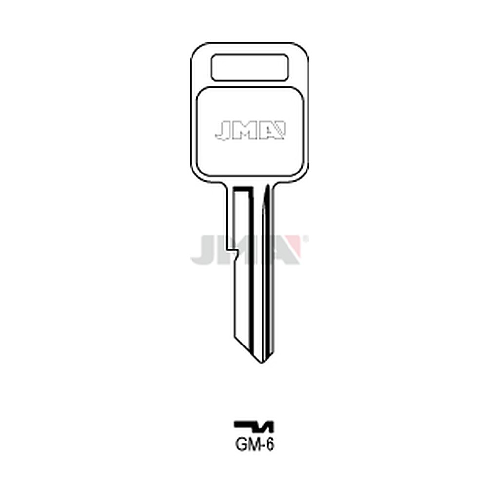 Clé plate acier GM-6