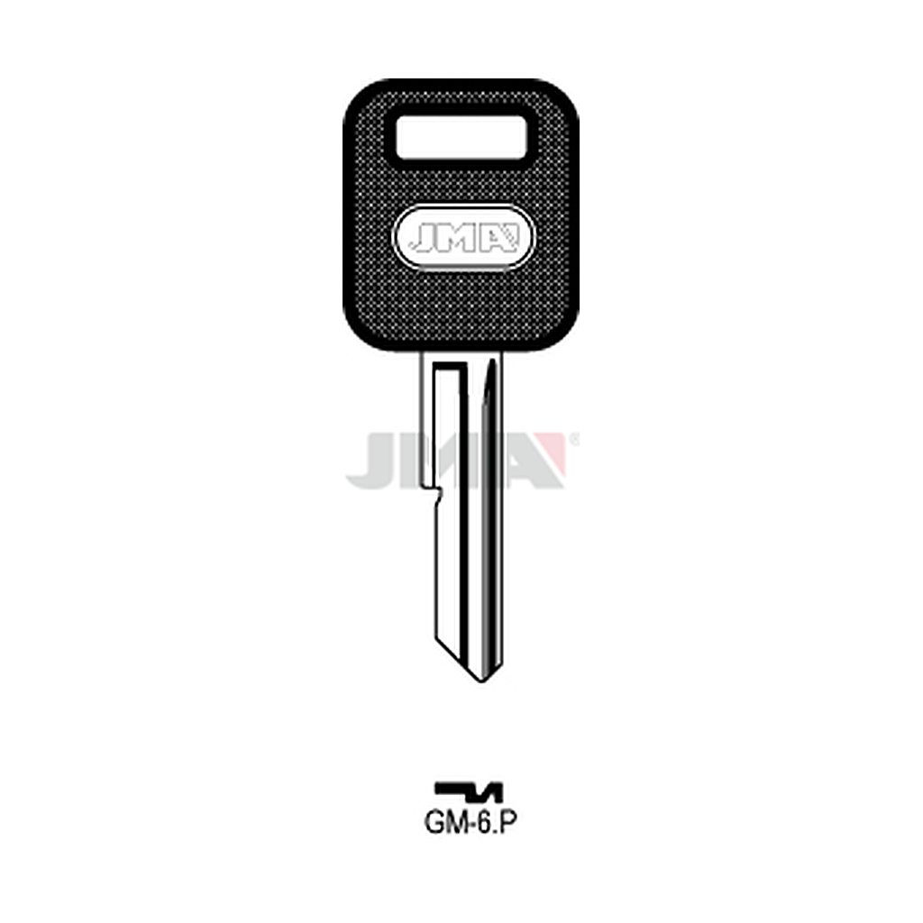 Clé à tête plastique GM-6P