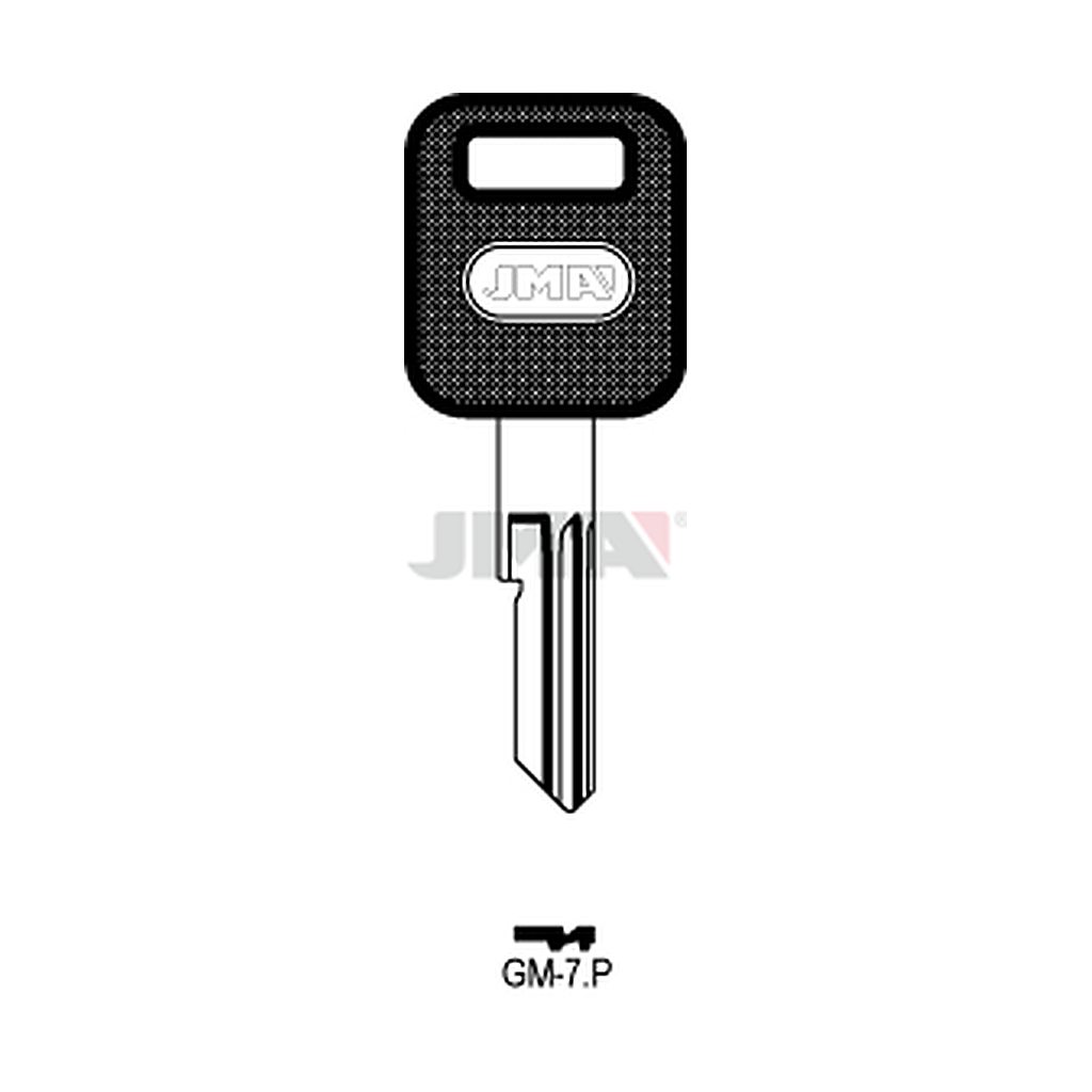 Clé à tête plastique GM-7P