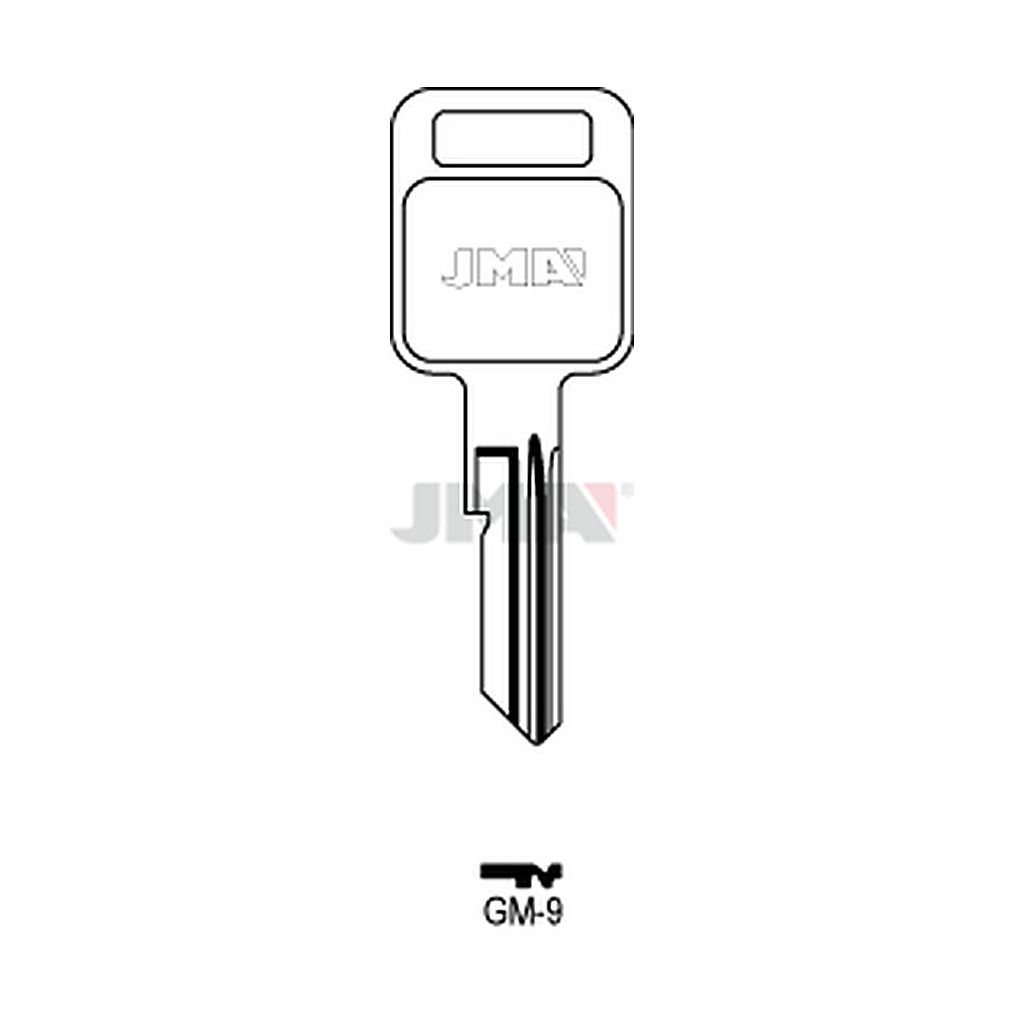 Clé plate acier GM-9