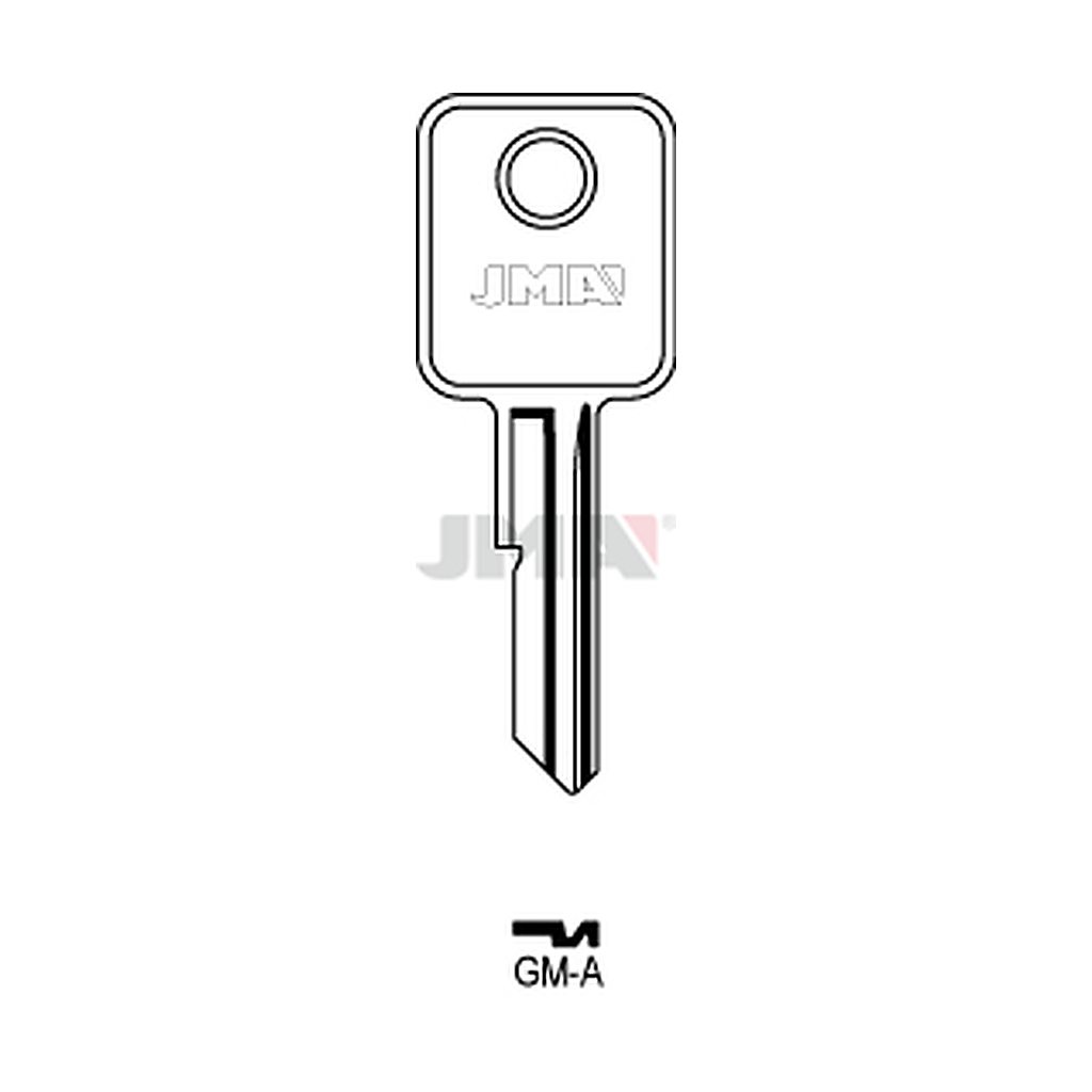 Clé plate acier GM-A