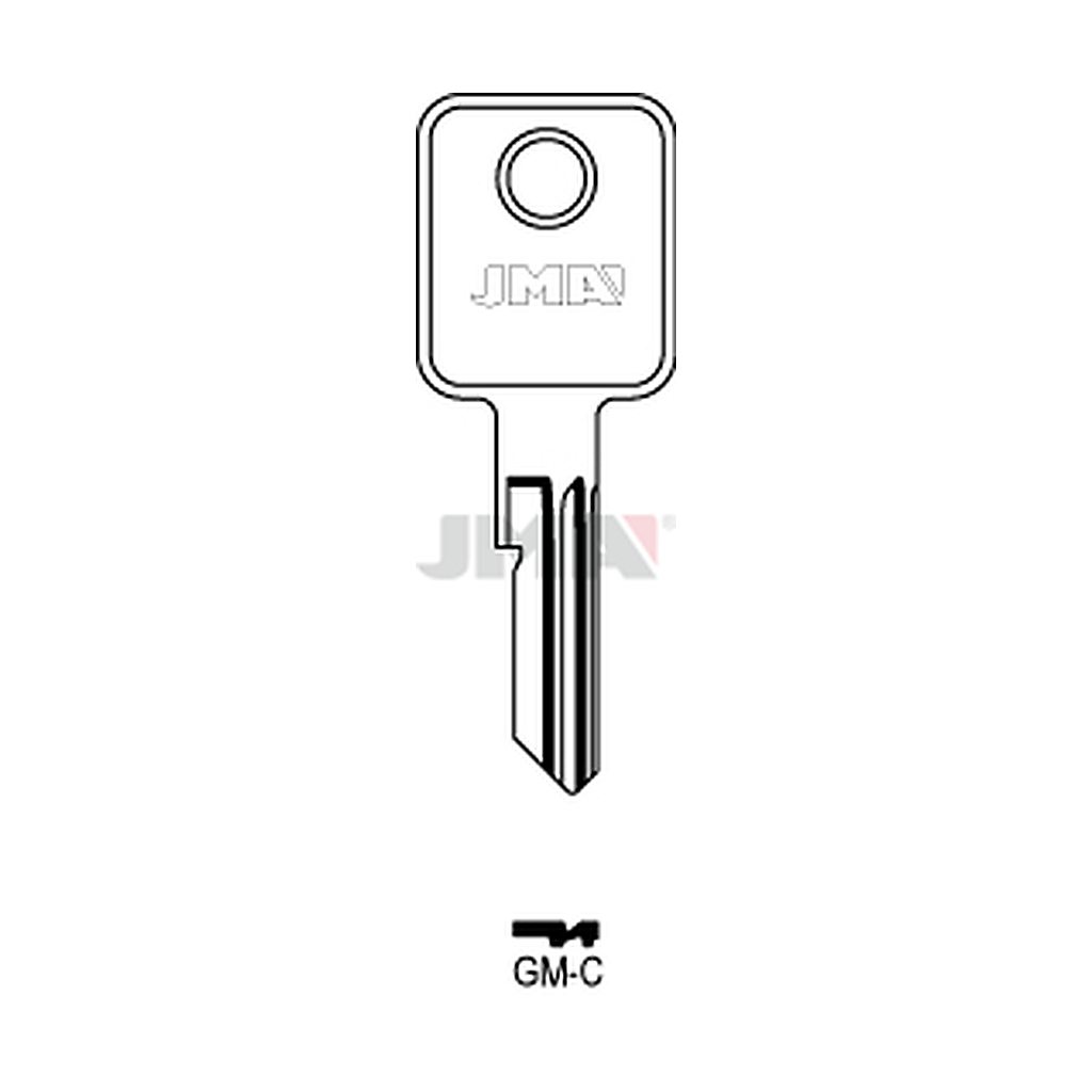 Clé plate acier GM-C