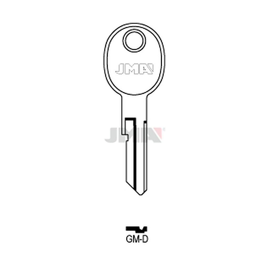 Clé plate acier GM-D