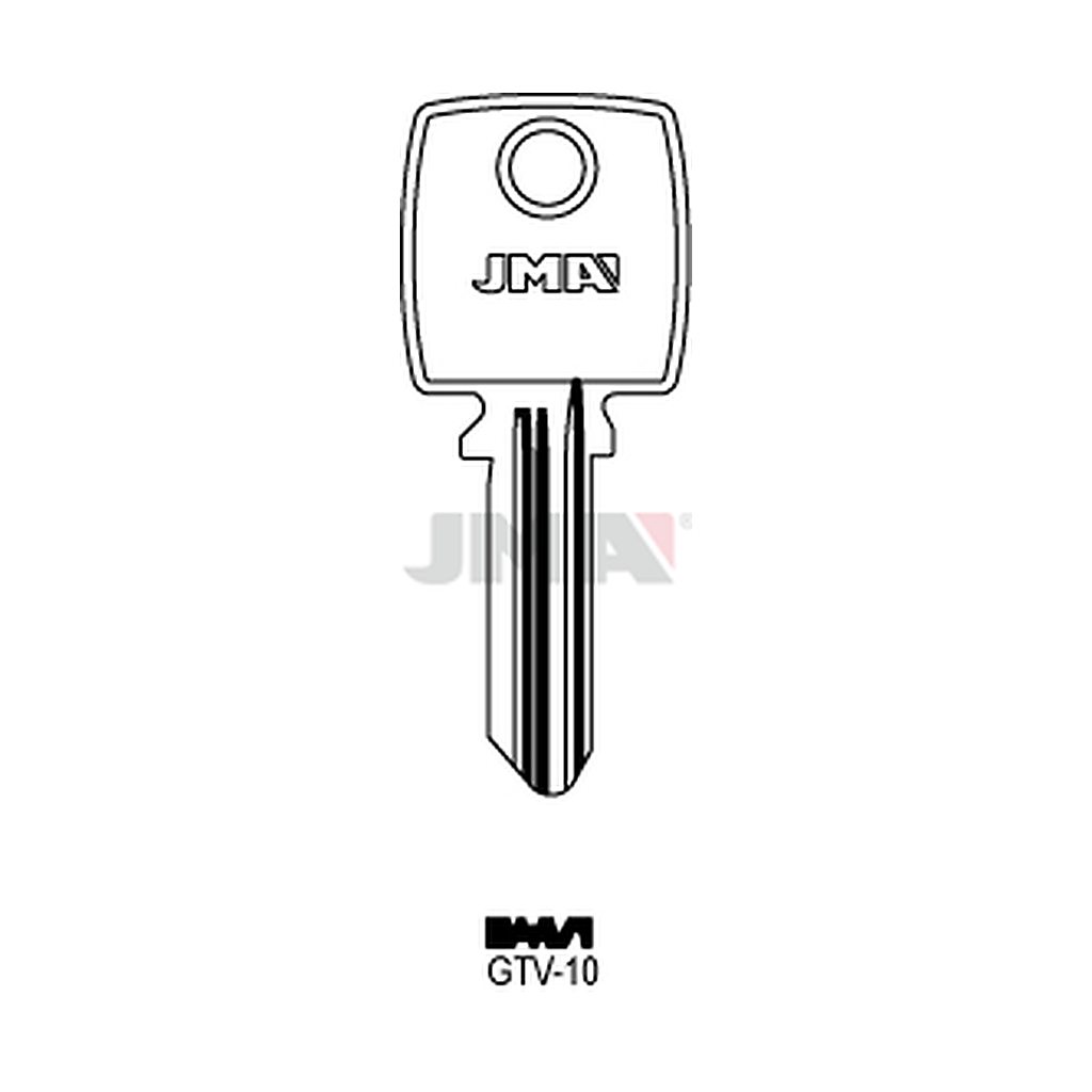 Clé plate ps laiton GTV-10