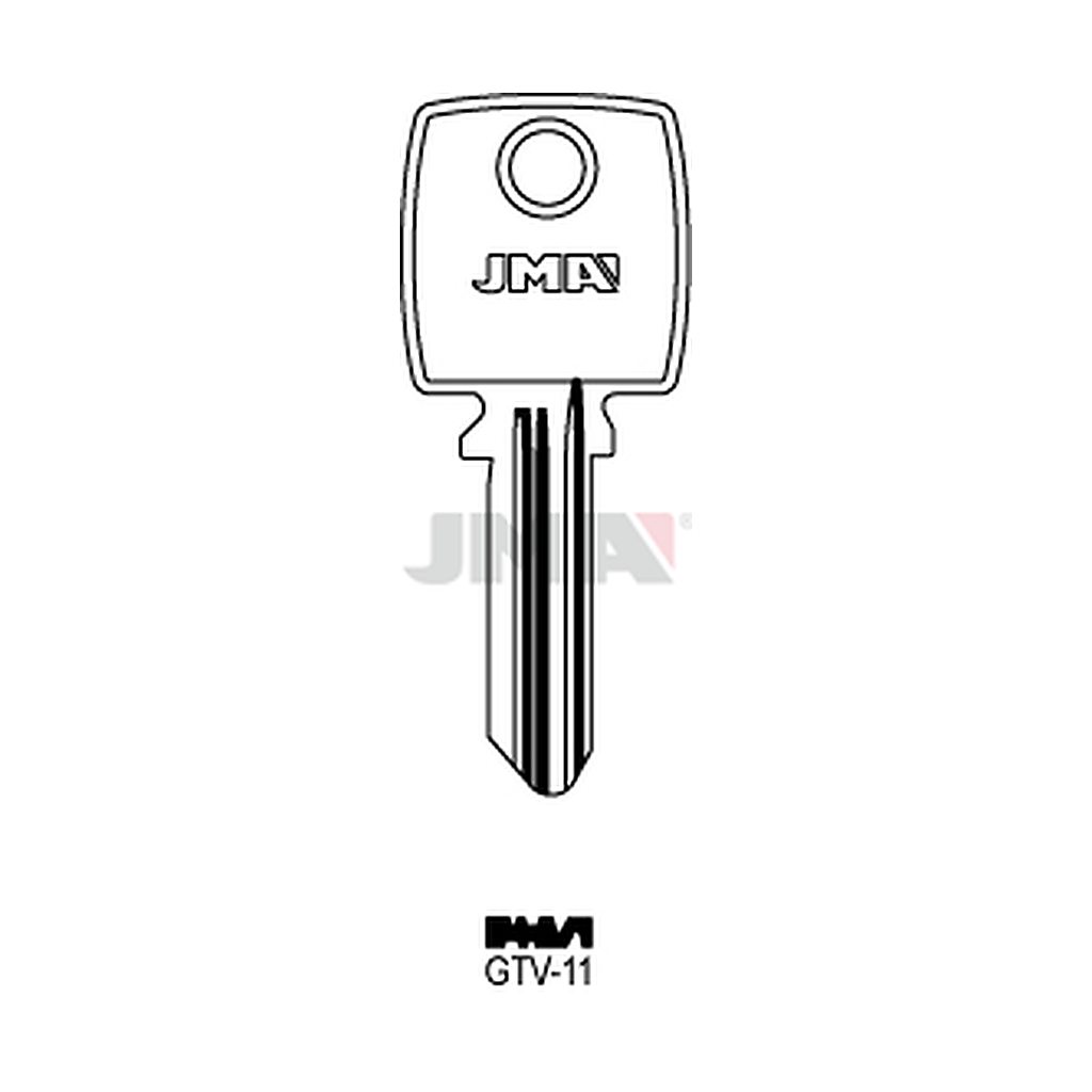 Clé plate ps laiton GTV-11