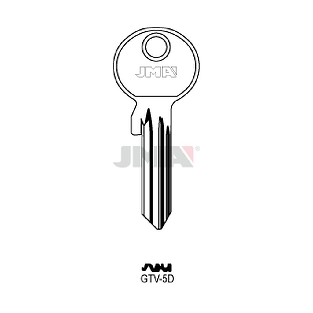 Clé plate ps acier GTV-5D