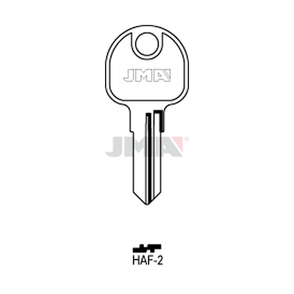 Clé plate acier HAF-2