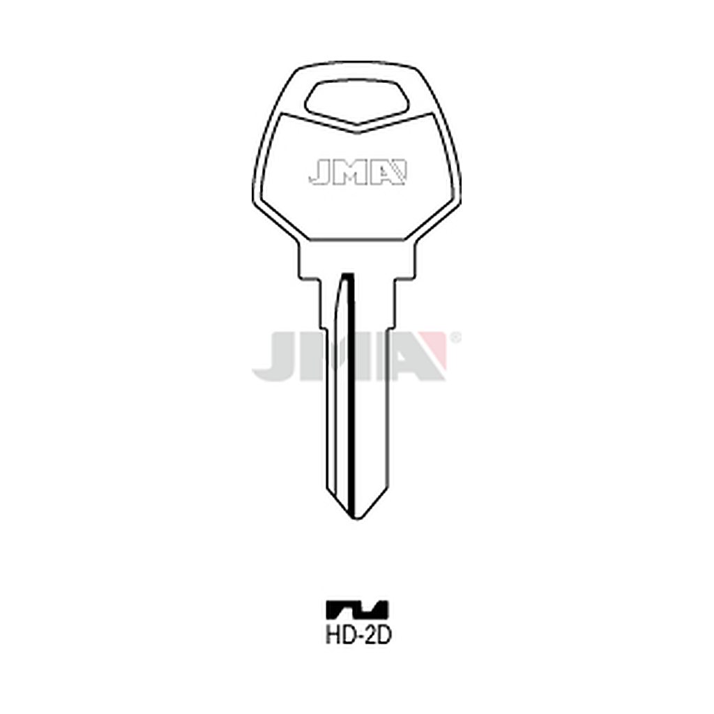 Clé plate acier HD-2D