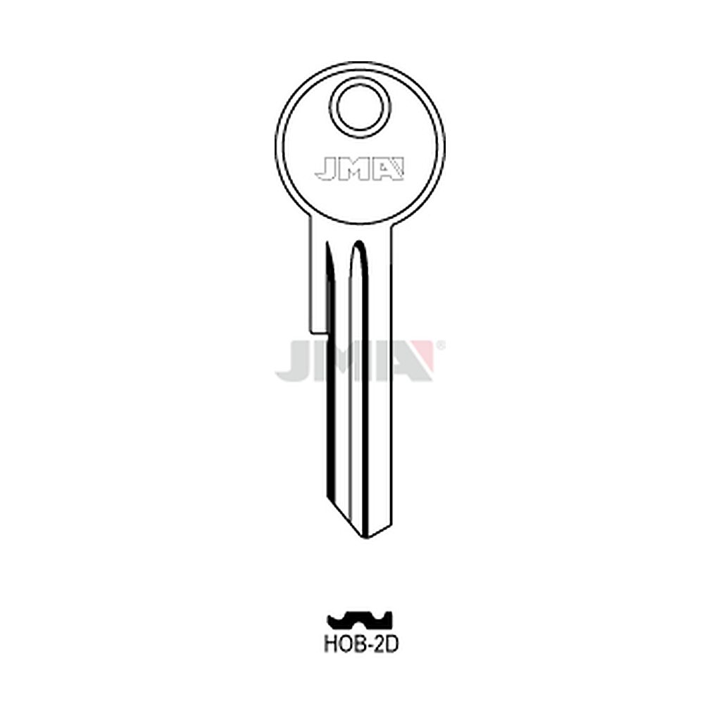 Clé plate acier HOB-2D