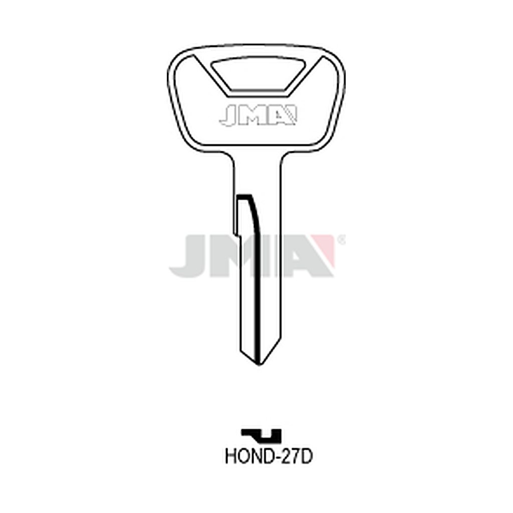 Clé plate acier HOND-27D