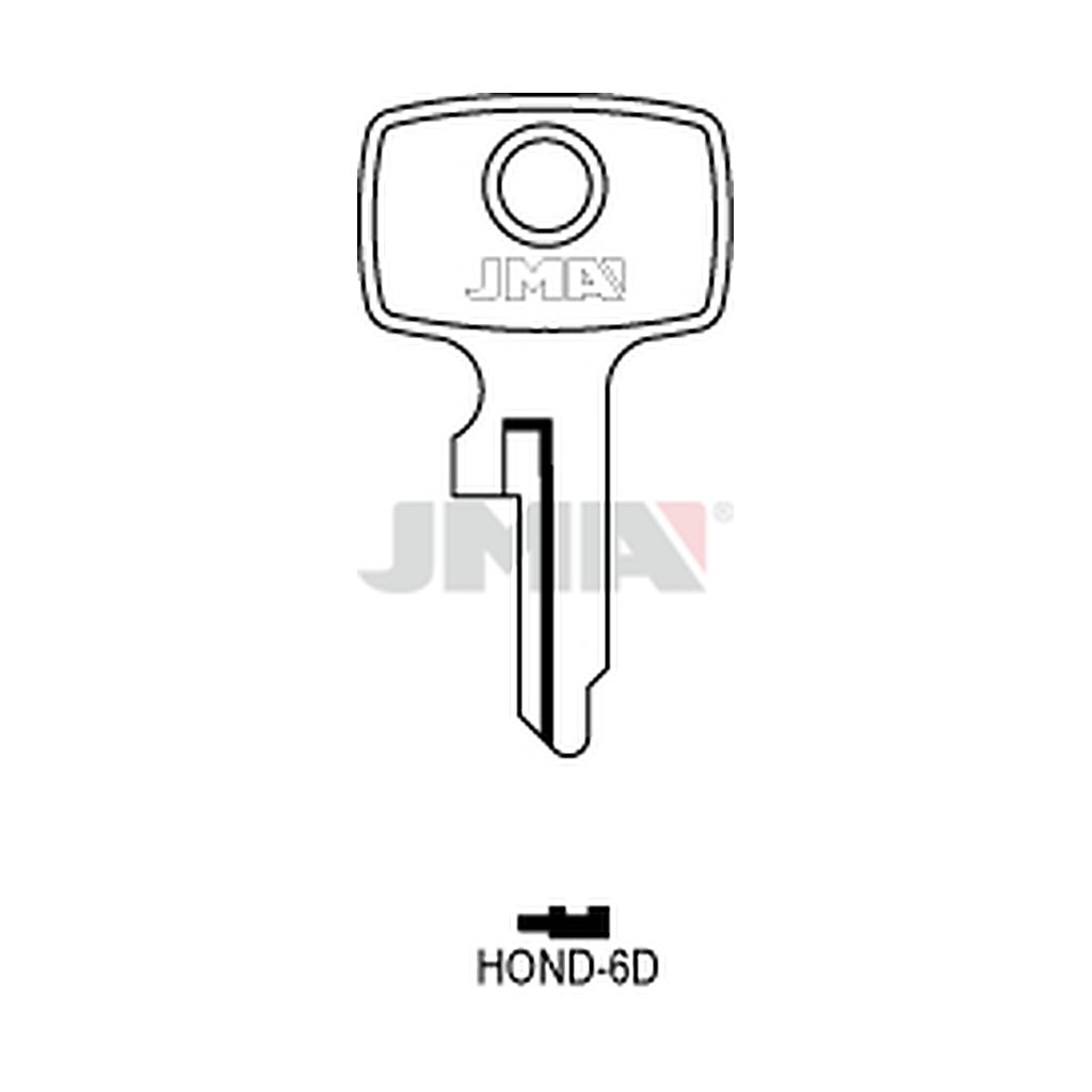Clé plate acier HOND-6D