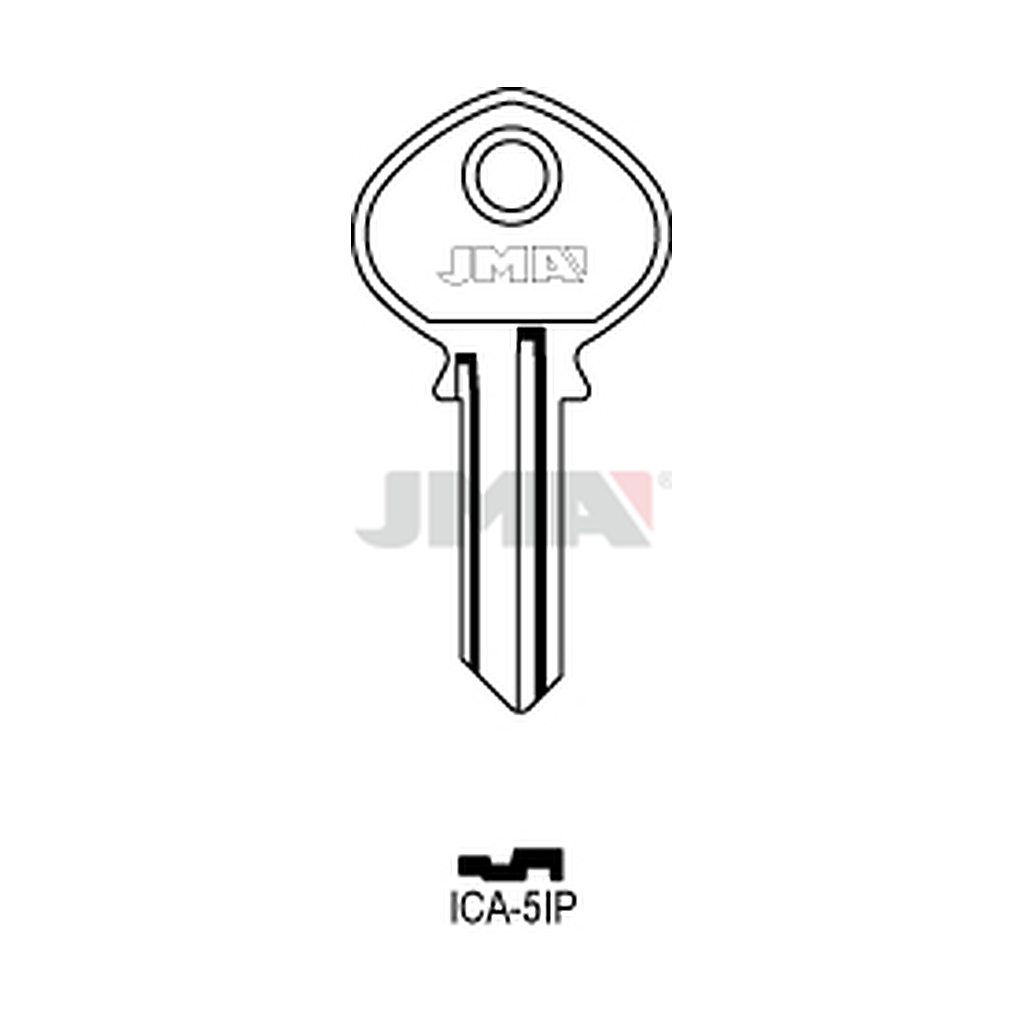 Clé plate acier ICA-5IP
