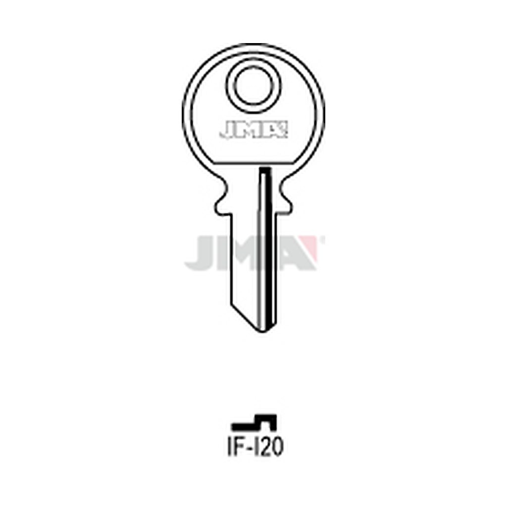 Clé plate acier IF-I20