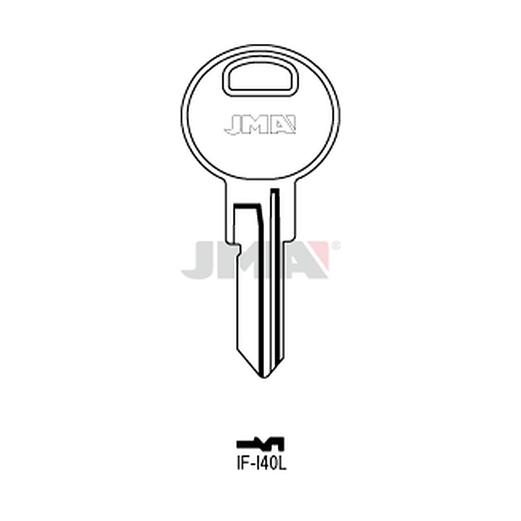 Clé plate acier IF-I40L