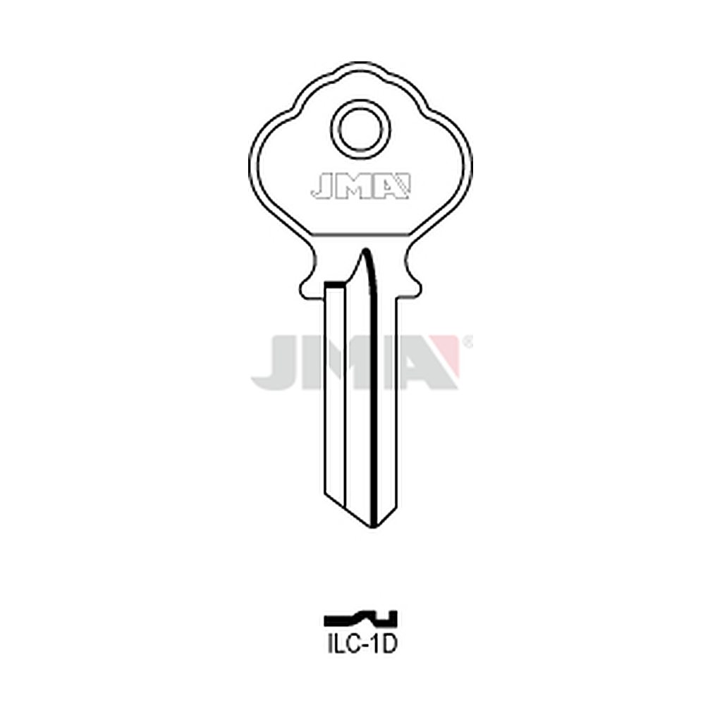 Clé plate laiton ILC-1D