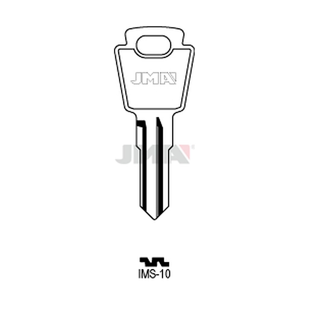 Clé plate acier IMS-10
