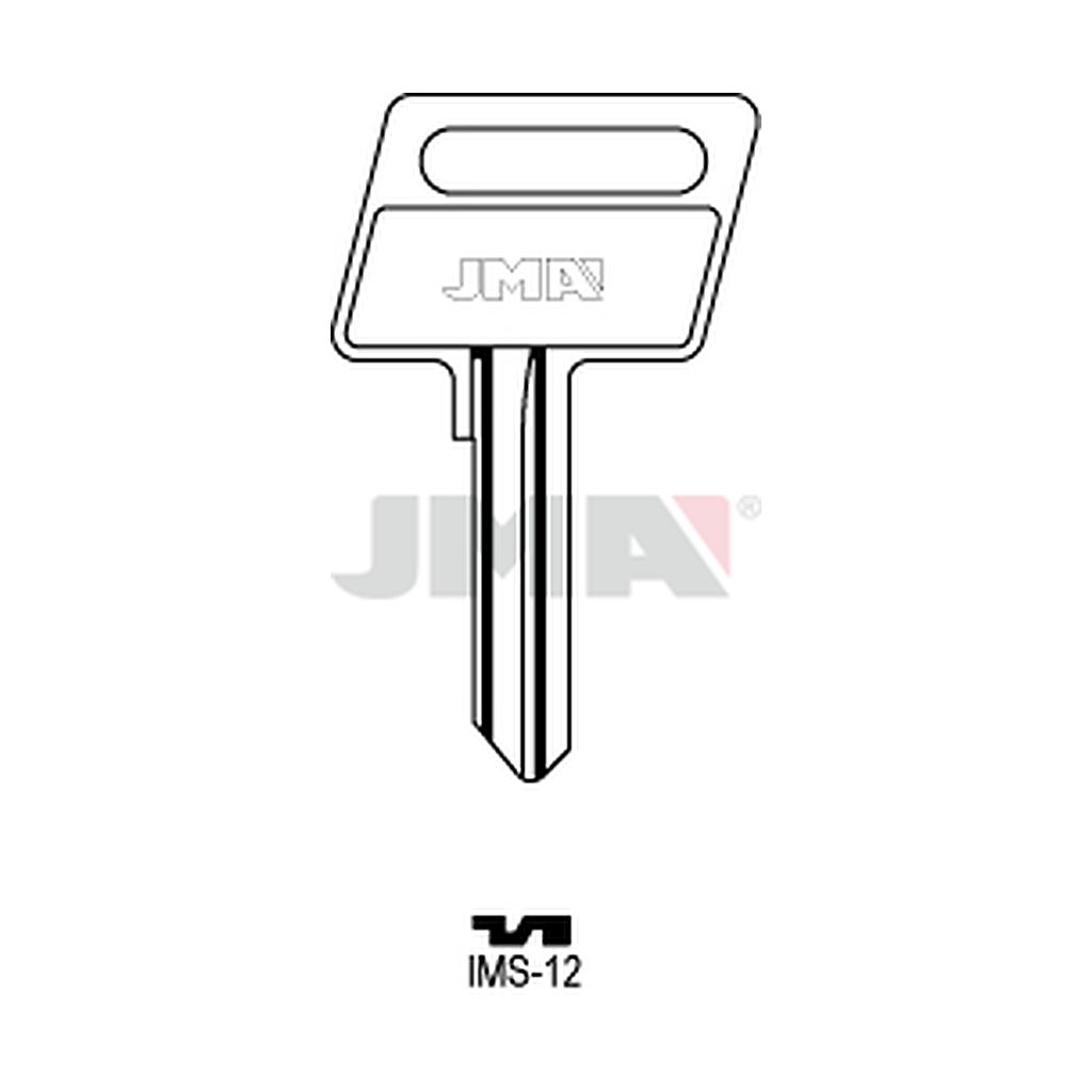 Clé plate laiton IMS-12