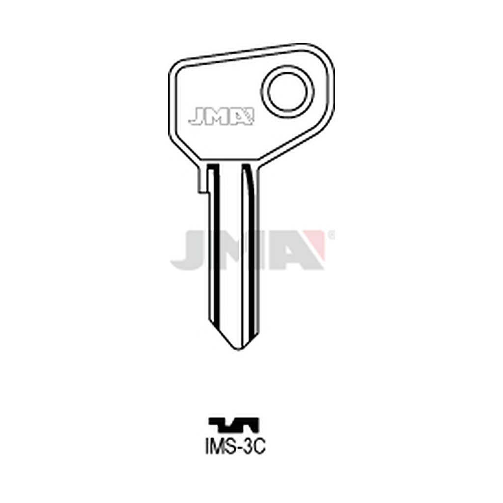 Clé plate acier IMS-3C