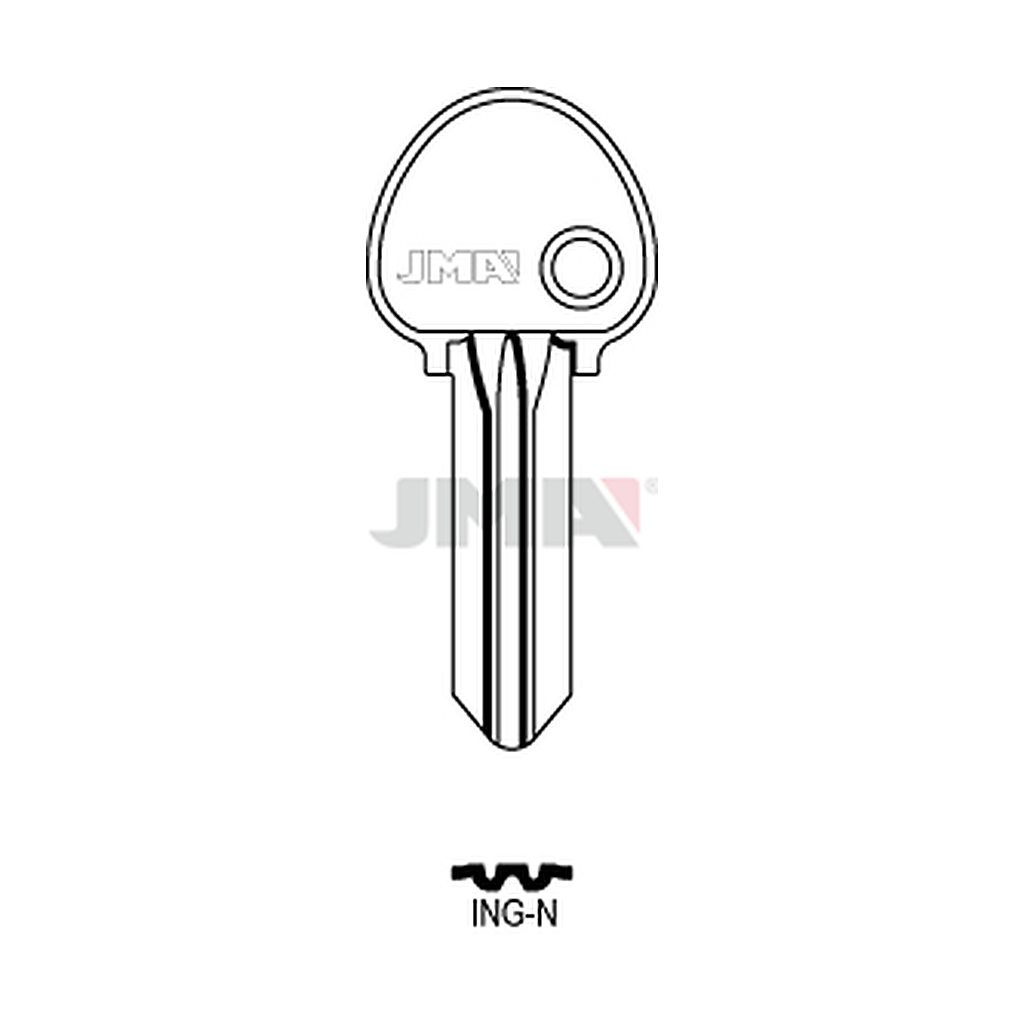 Clé plate acier ING-N