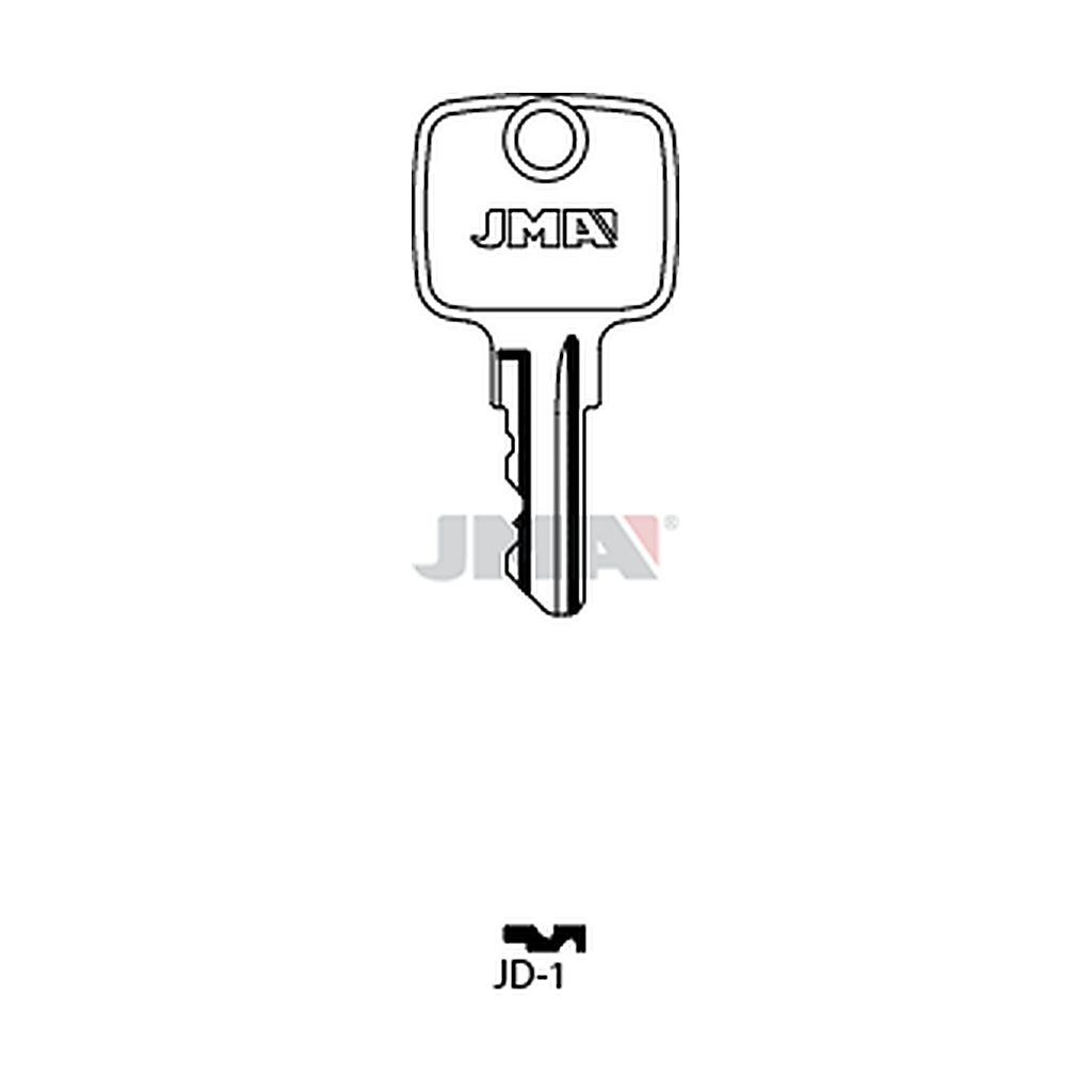 Clé plate ps laiton JD-1