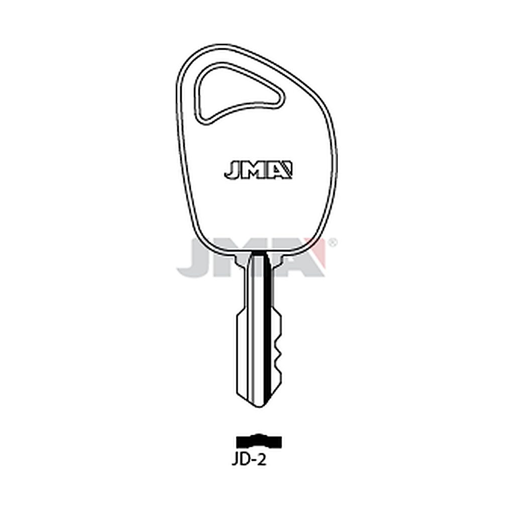 Clé plate ps laiton tracteur JD-2