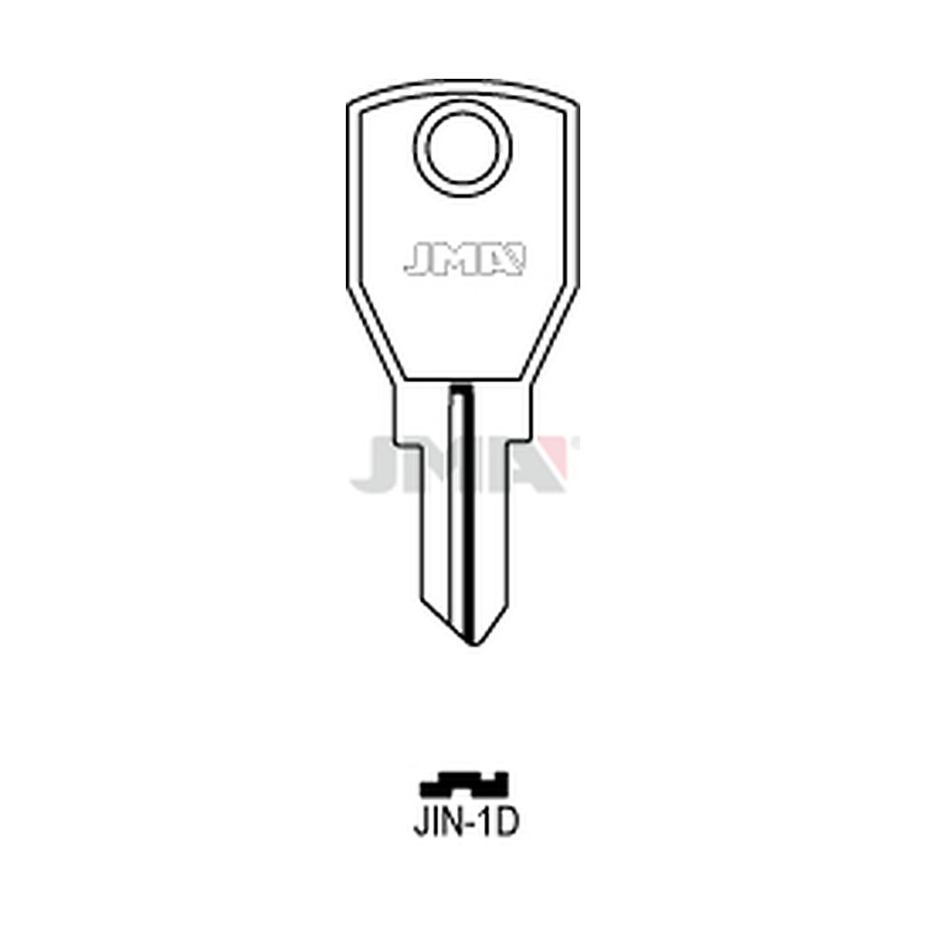 Clé plate acier JIN-1D