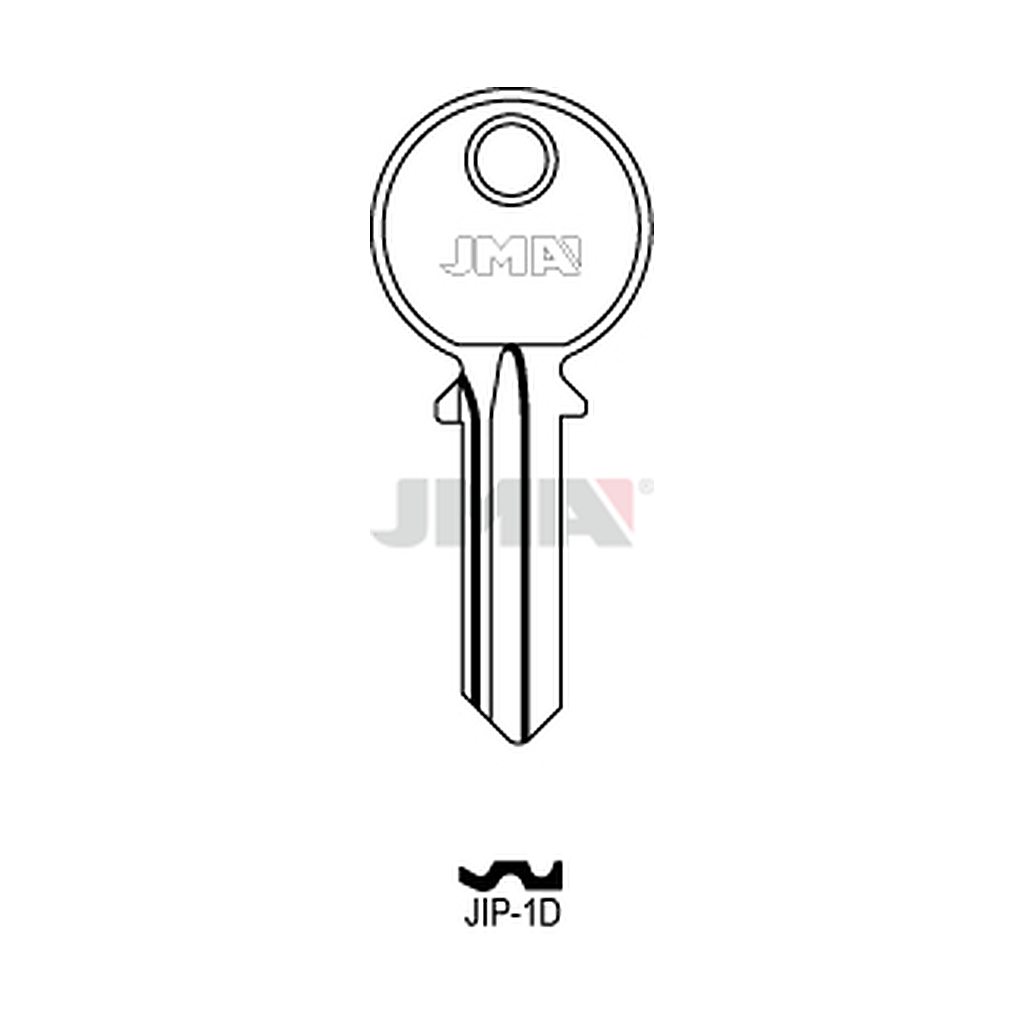 Clé plate acier JIP-1D