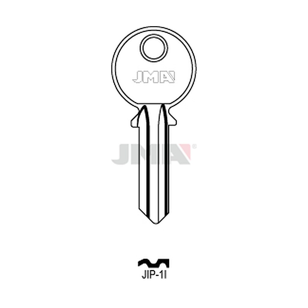 Clé plate acier JIP-1I
