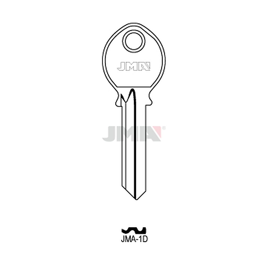 Clé plate acier JMA-1D
