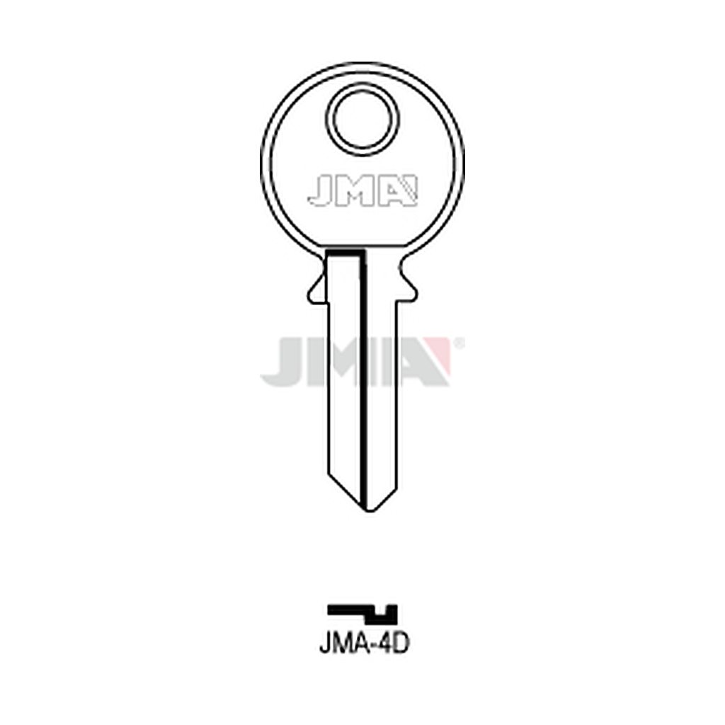 Clé plate acier JMA-4D