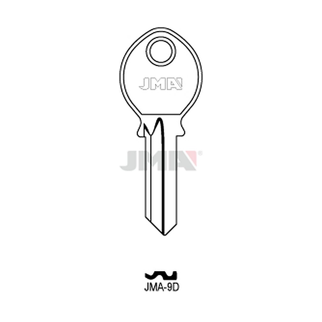 Clé plate acier JMA-9D