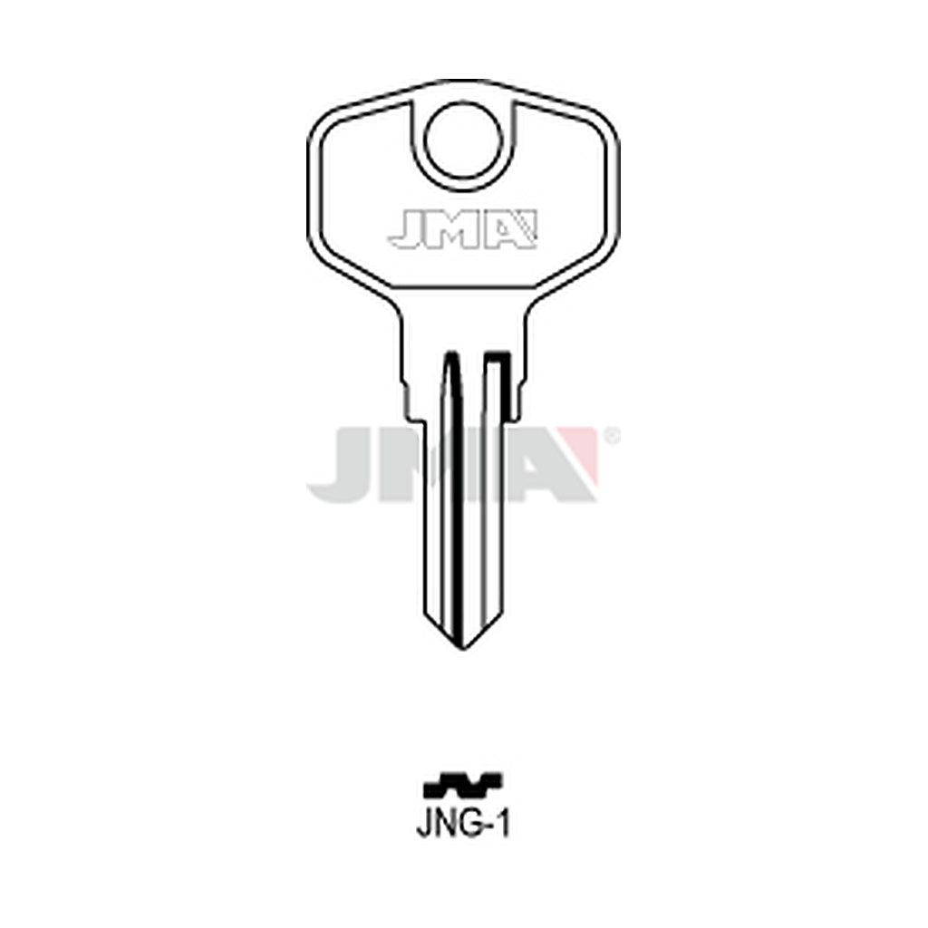 Clé plate acier JNG-1