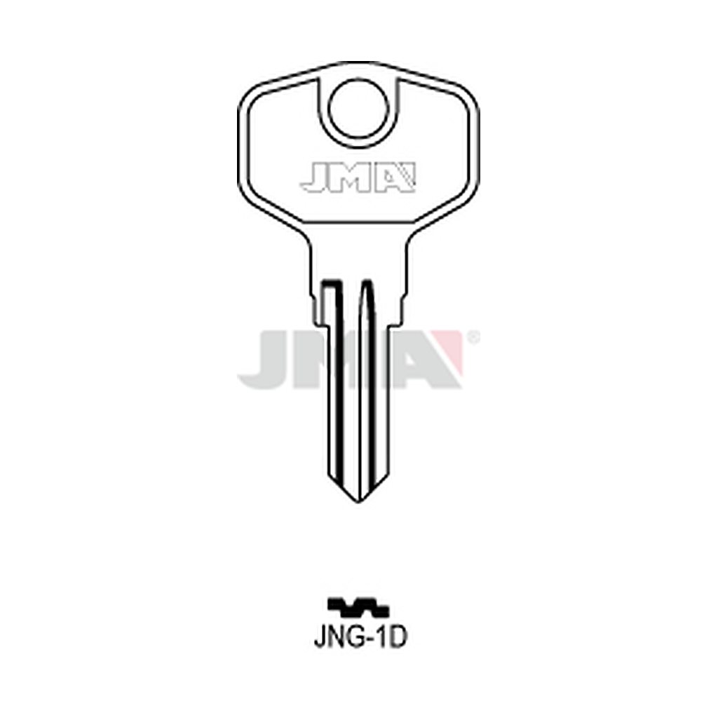 Clé plate acier JNG-1D