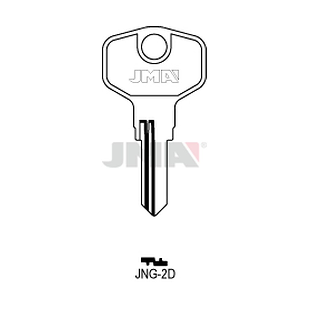 Clé plate acier JNG-2D