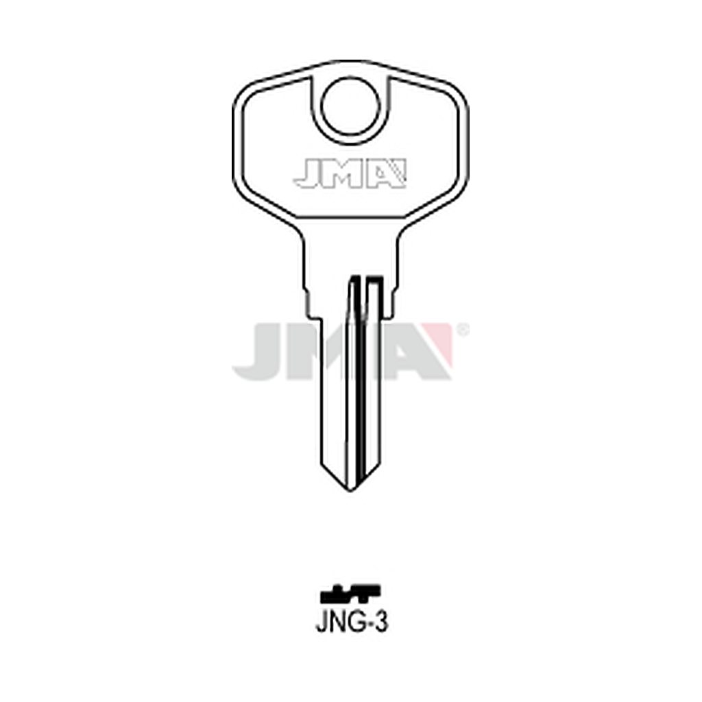 Clé plate acier JNG-3