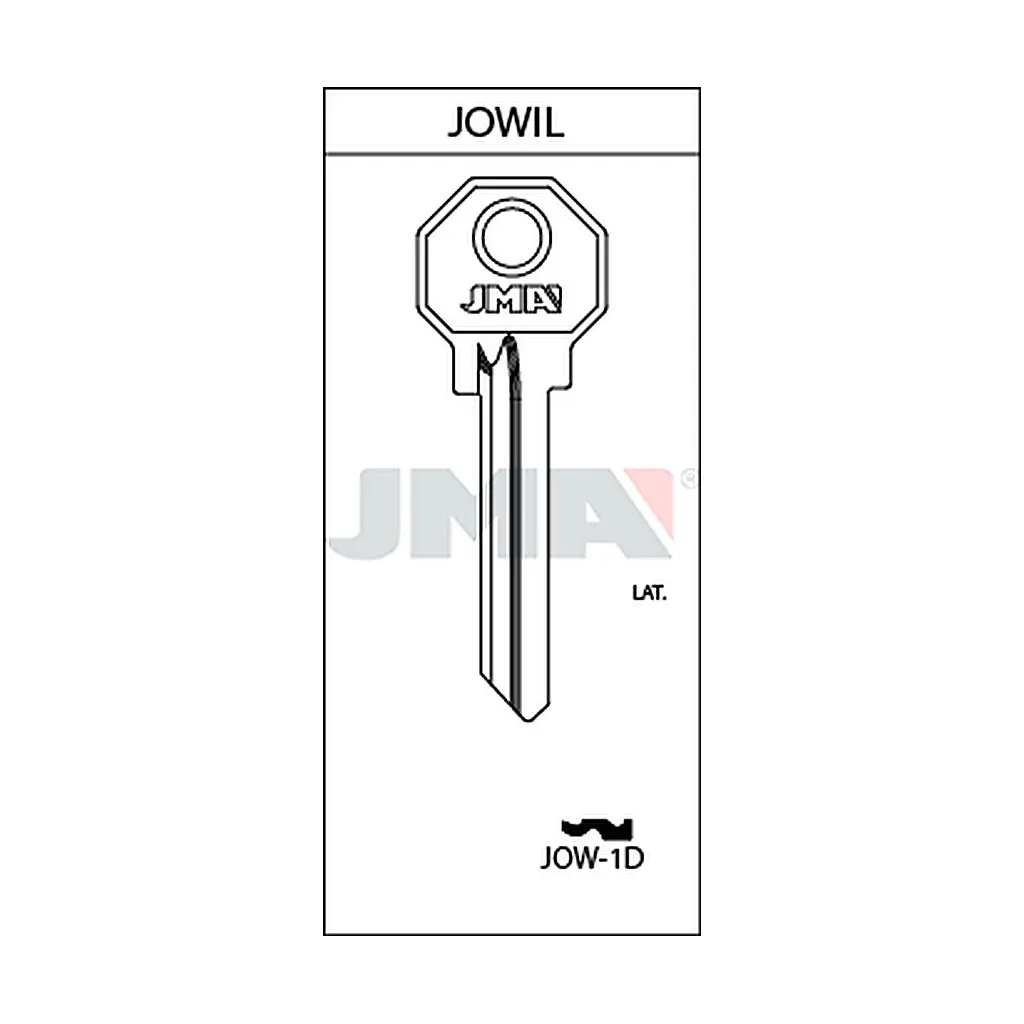 Clé plate acier JOW-1D