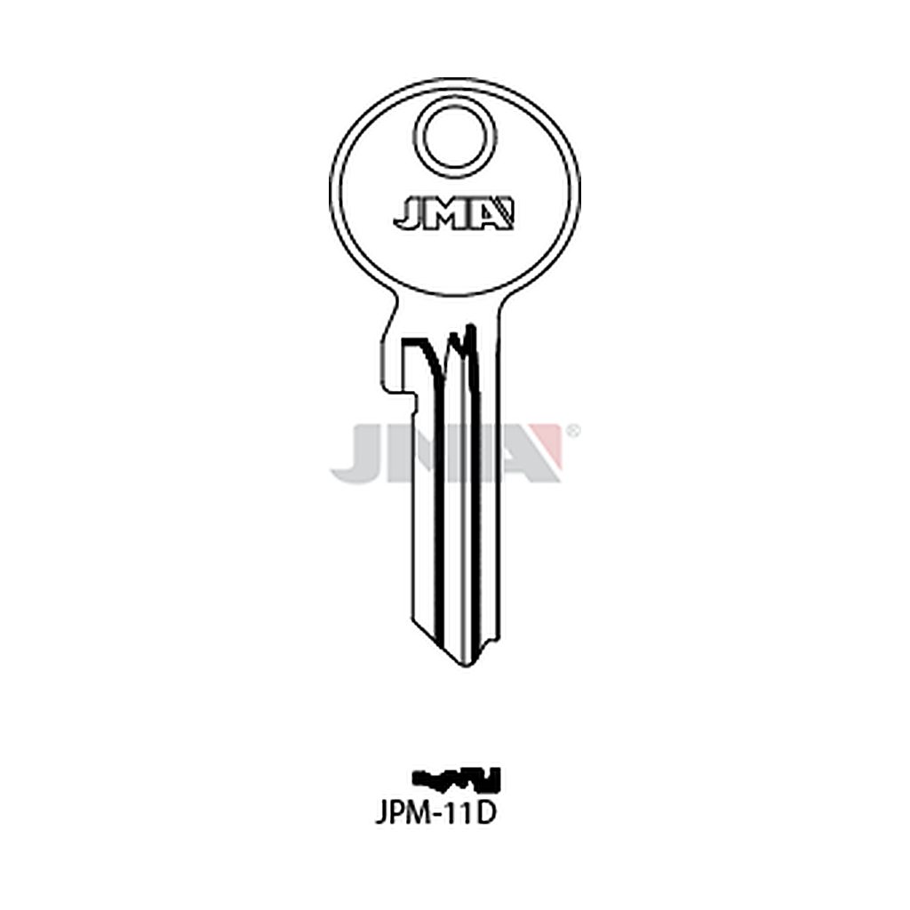 Clé plate acier JPM-11D