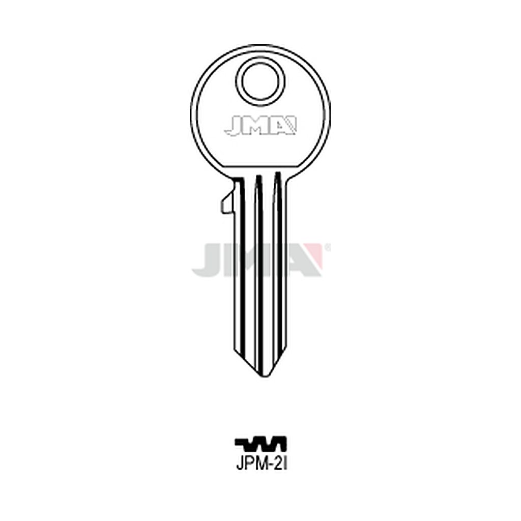 Clé plate acier courante JPM-2I