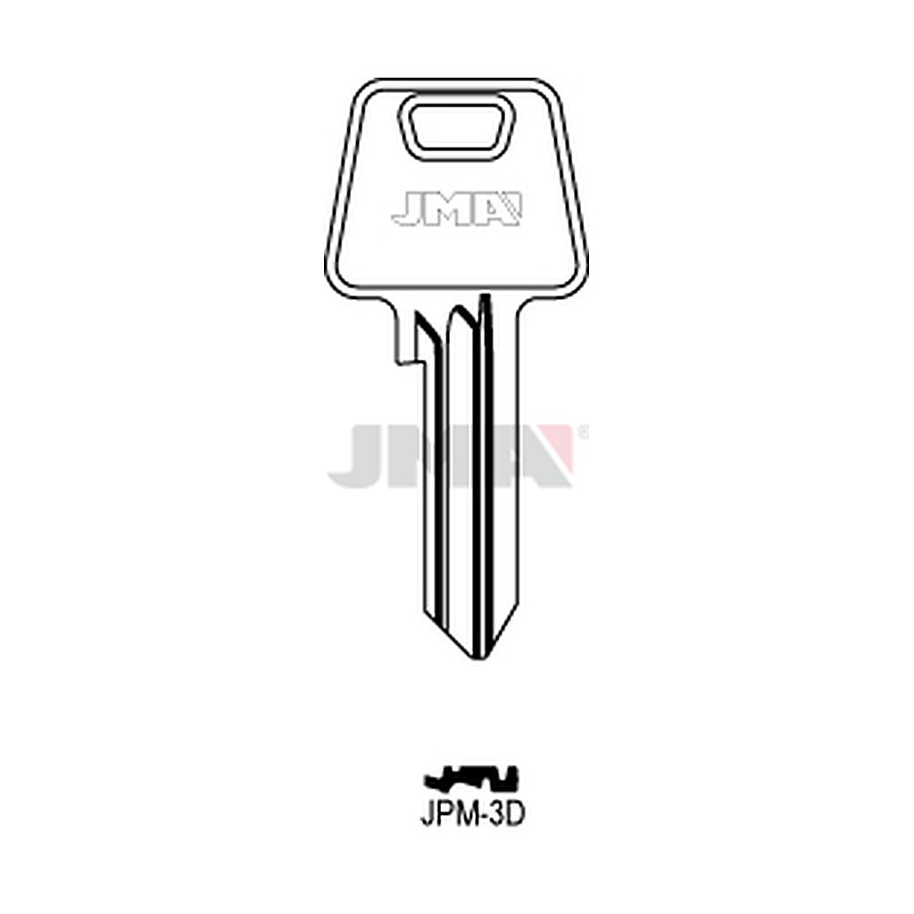 Clé plate acier JPM-3D