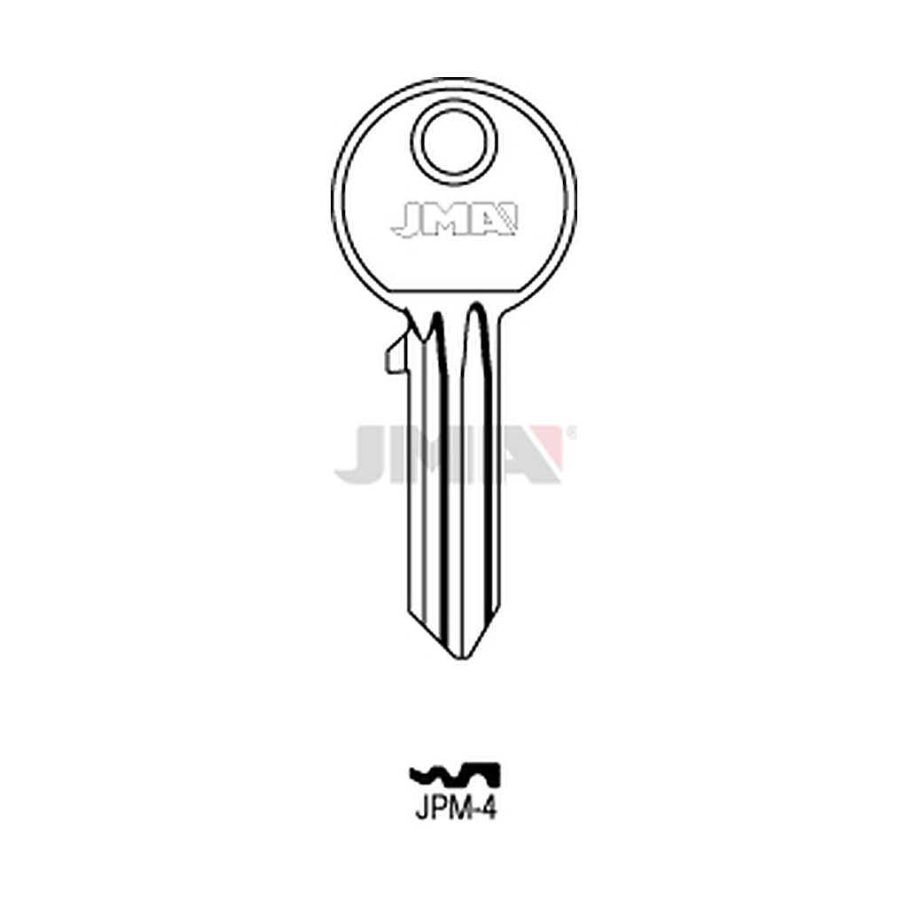 Clé plate acier JPM-4