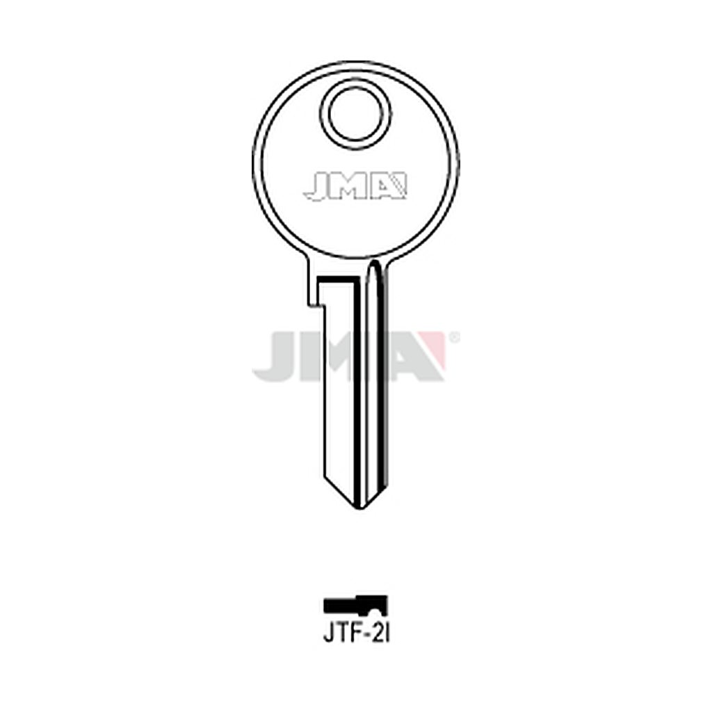 Clé plate acier JTF-2I