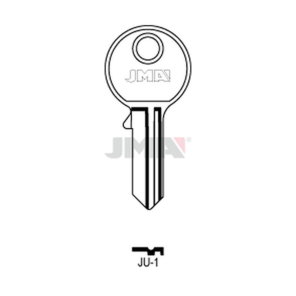 Clé plate acier JU-1