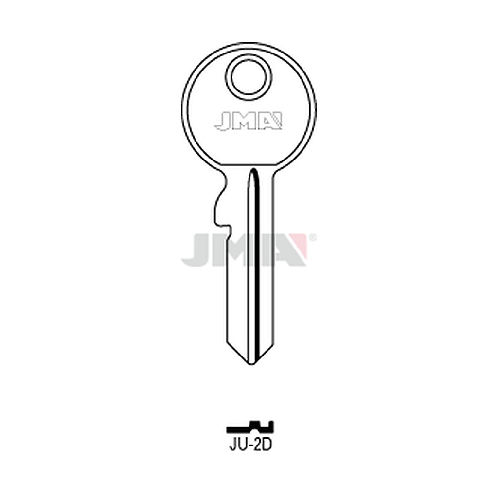 Clé plate acier JU-2D