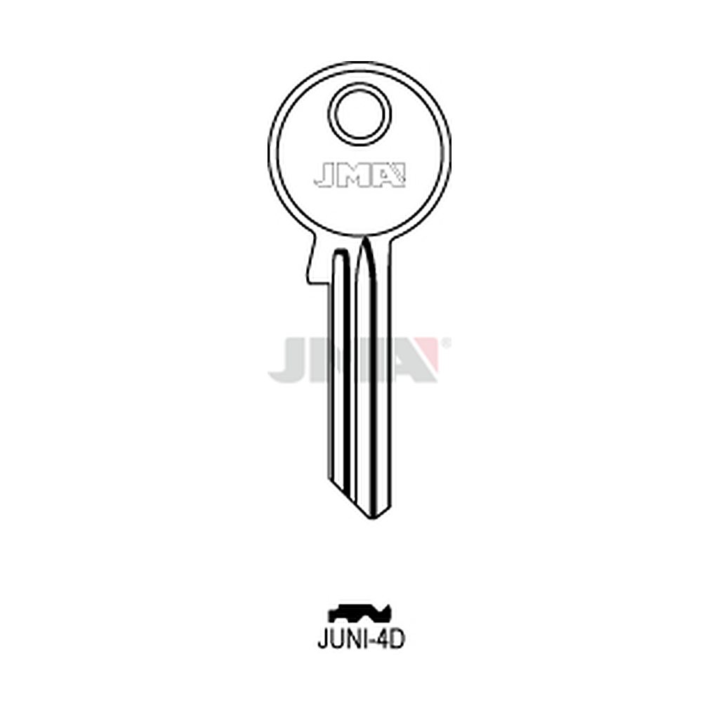 Clé plate acier JUNI-4D