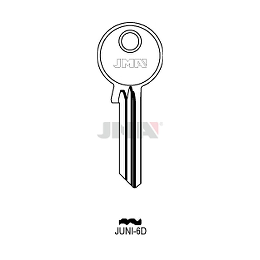 Clé plate acier JUNI-6D