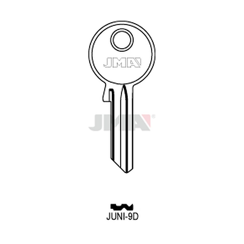 Clé plate acier JUNI-9D