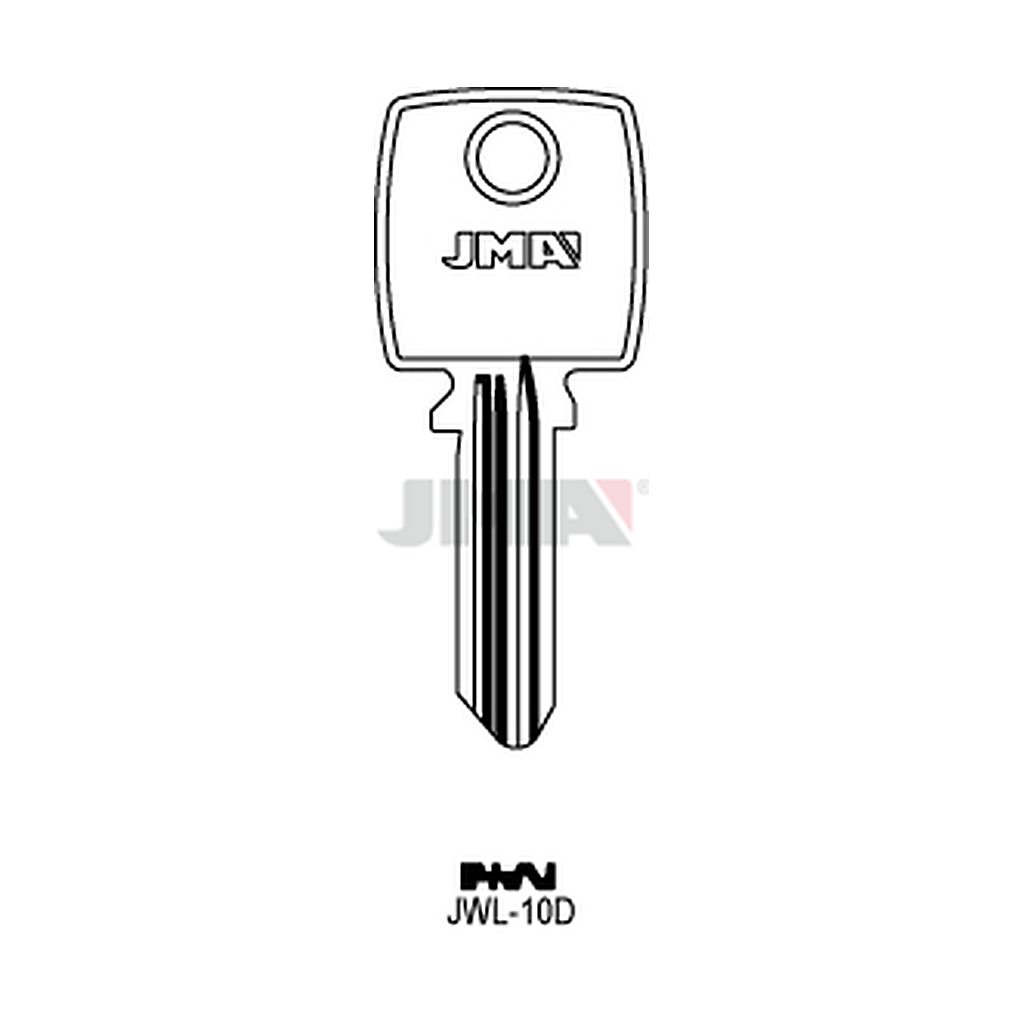 Clé plate ps acier JWL-10D